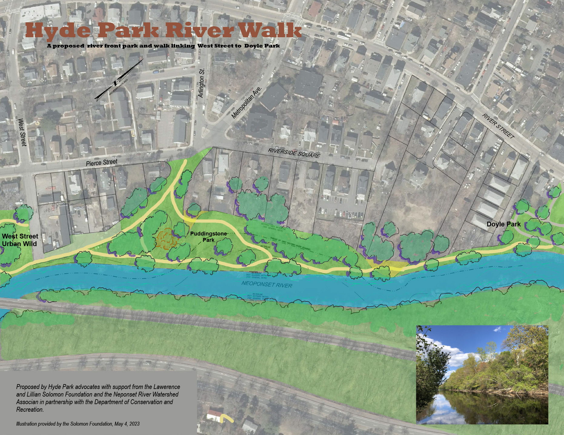230504 Hyde Park River Walk illustrative